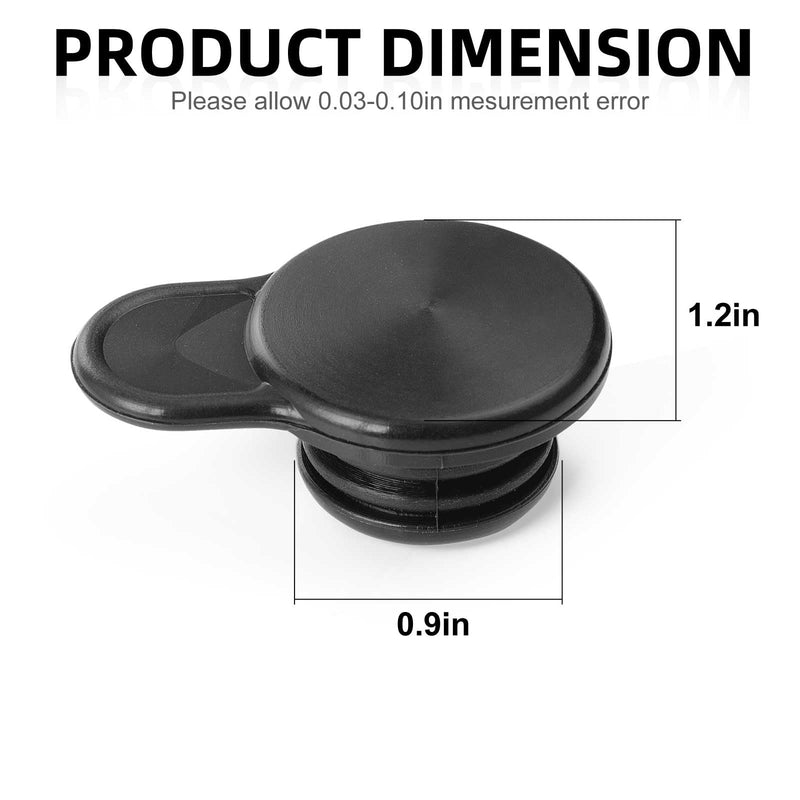 Radiator Coolant Overflow Tank Cap Cover for Yamaha Raptor 660R Banshee 350 YP400 YTZ250 WR400 1985-2015 10V-21875-00-00
