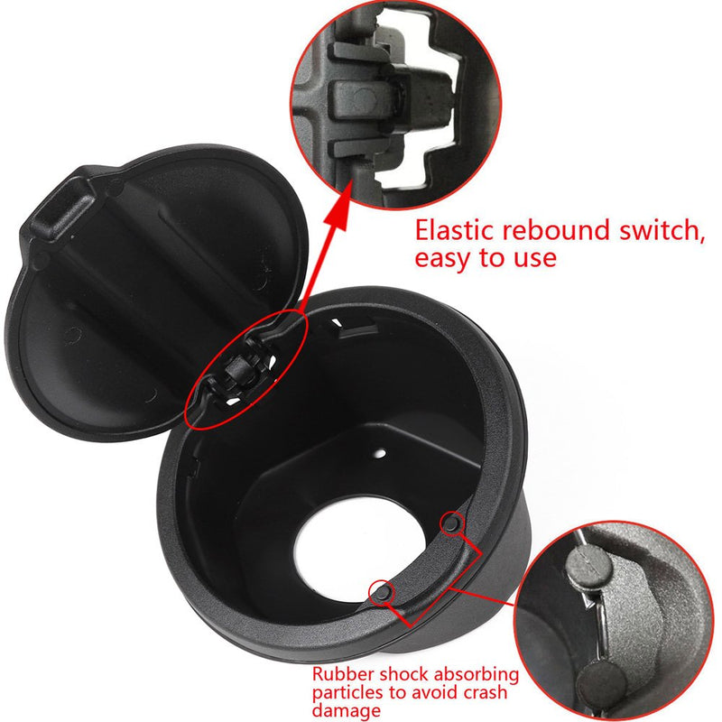 Gas Cap Fuel Door Gas Tank Cover for Jeep Wrangler JL 2018 2019 2020 2021 2022 2023 2024 Sport Rubicon Sahara & Unlimited 2-Door 4-Door