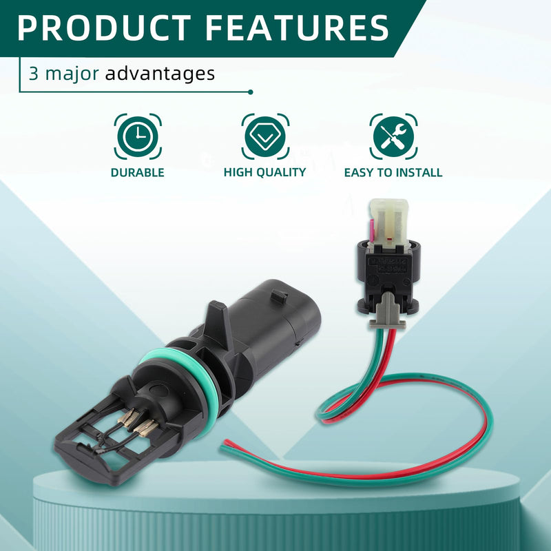 AUTOKAY 5149182AB Intake Air Temperature IAT Sensor for Chrysler for Dodge Avenger Challenger Charger Durango Grand Caravan Journey for Jeep Grand Cherokee for Ram 1500 2011-2020 RE# 5149182AA AX241