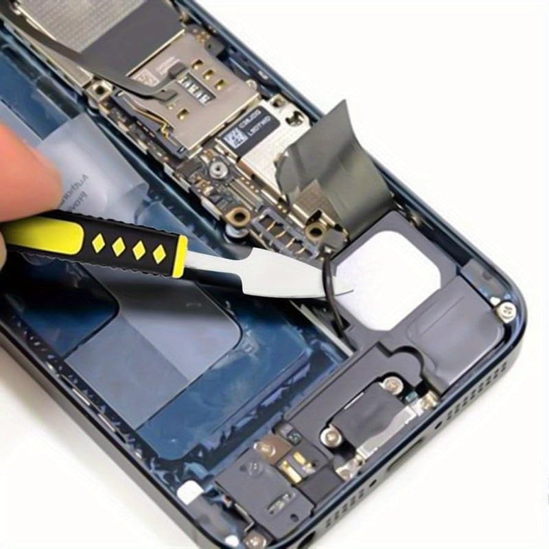6Pcs Electronics Repair Tool Kit, Metal Spudger Pry Tool for Phone Laptop Tablet, Double-Sided Opening Tool Set for Devices, 6pcs