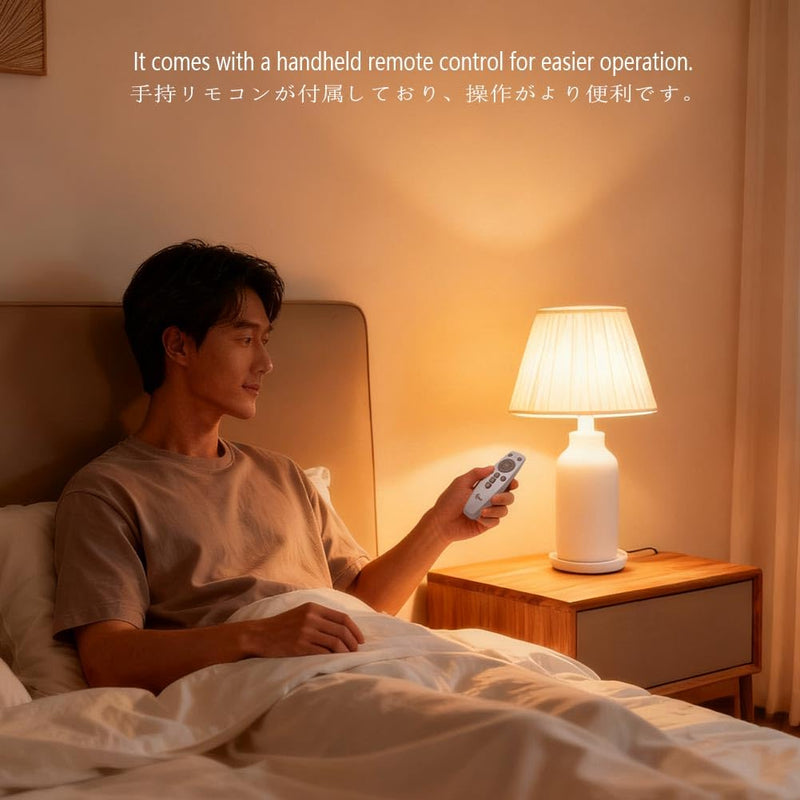 Smart LED Light Alarm Bulb with Sunrise Sunset Simulation | Natural Sounds, 2-in-1 Wake-Up & Sleep Aid, App + Remote Control, 800 Lumens, Bedroom Ambiance