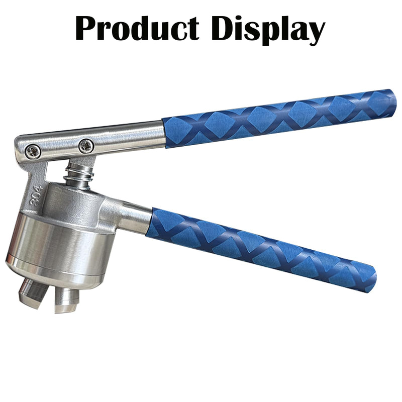 20mm Flip Vial Crimper, Manual Sealer Hand Sealing Machine for Crimping 20mm Diameter Plastic-Aluminum Flip Caps