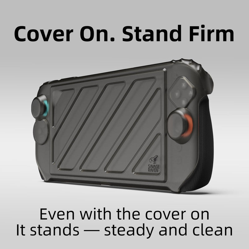Savage Raven by Skull & Co. StandGrip Front Cover Bundle for Nintendo Switch 2: Protective Case with Textured Grips Full Protection and Hard-Shell Front Cover - Yellow/Green Front Cover [Yellow]+ StandGrip [Green]