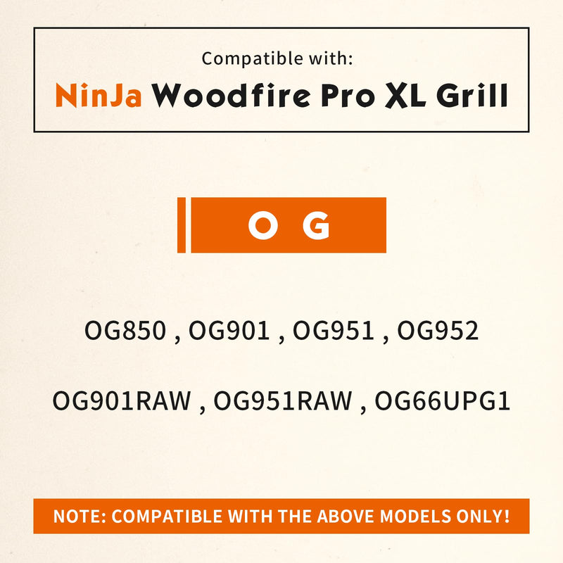  [AUSTRALIA] - 2 Pack Replacement Smart Thermometer Probe for Ninja OG951/OG850 Woodfire Pro XL Outdoor Grill & Smoker, Temperature Probe Accessories Compatible with Ninja OG900 Series and OG850