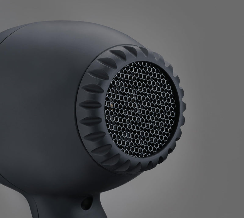 Diva Pro Styling Micro 5000 Pro Dryer - Black. Improved Power, Lightweight Micro-Size. with Macadamia Oil, Argan Oil, and Keratin for Ultra-Shiny and Smooth Hair