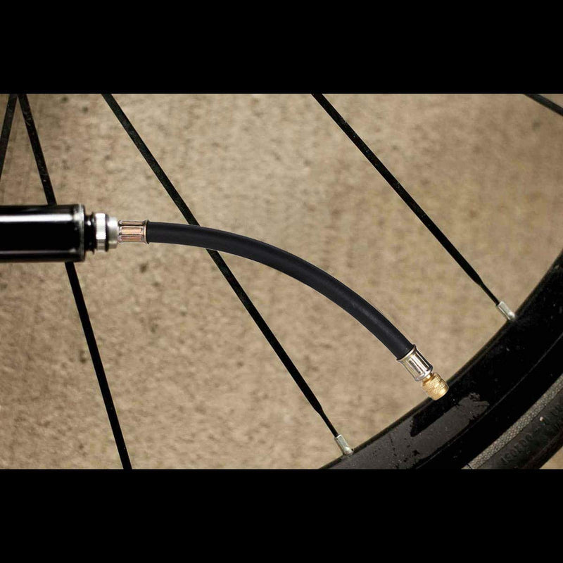 2pcs 8.25" Flexible Extension Tire Valve Adaptor for Universal Cars Truck Motorcycle Bike