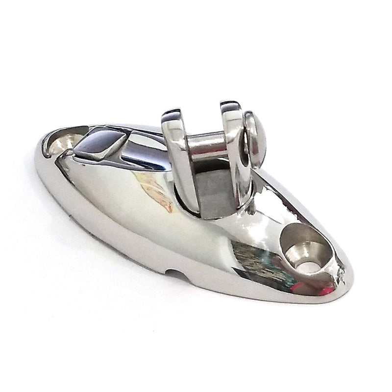 316 Stainless Steel Marine Grade Deck Swivel Hinge Mount Bimini Top Hardware
