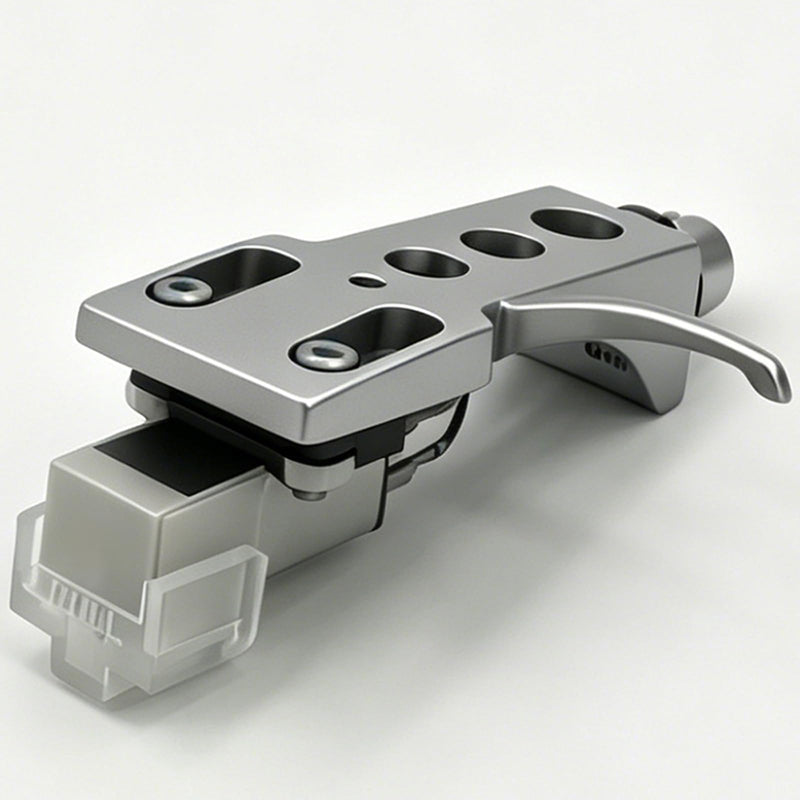 Silver Headshell AT-3600L Cartridge Stylus, AT-3600L Magnetic Cartridge Stylus Compatible with Technics SL D1, SL D1K, SL D2, SL D202, SL D205, SL D2K, SL D3, SL D303, SL D33, SL D3K, SL D5. Silver Headshell