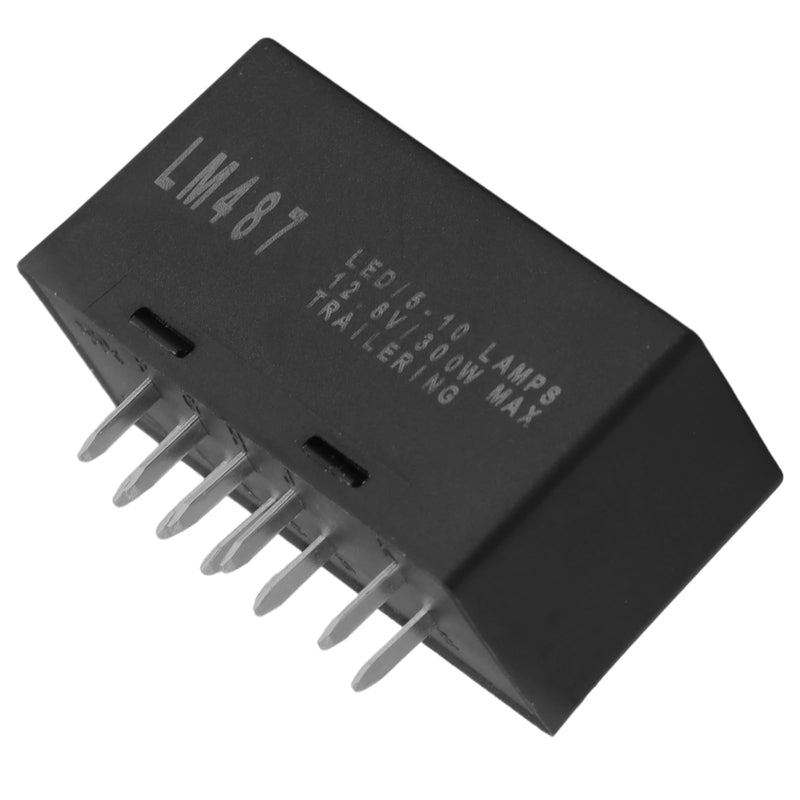 Hazard Warning and Turn Signal Flasher Relay Turn Signal Relay Flasher Module Compatible with GMC Chevrolet Cadillac Hummer Replace#: 15764135 15231201 LM487