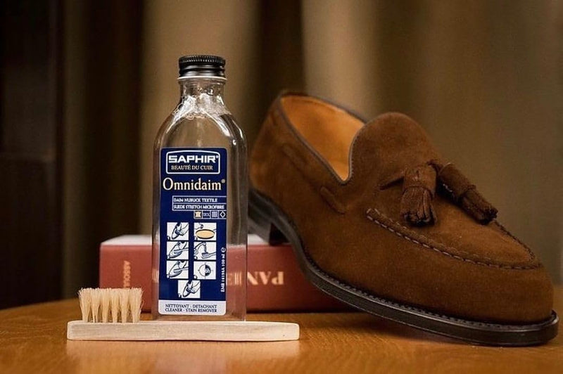 Saphir Cleaner Suede Nubuck Leather Omnidaim 100
