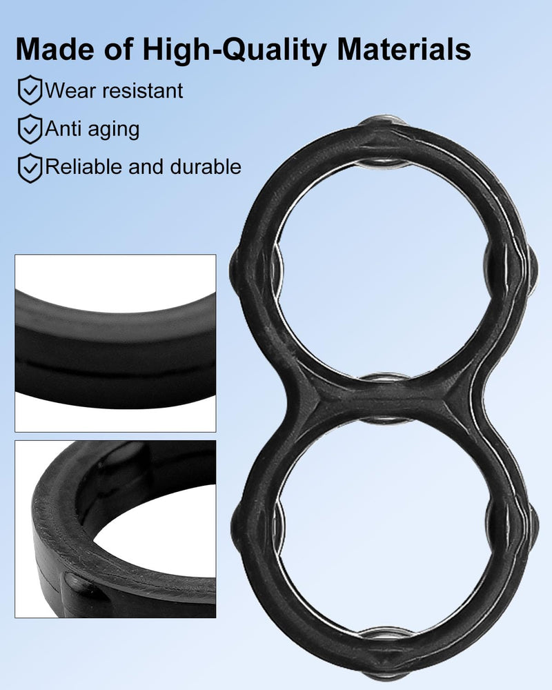 Camshaft Gasket Fit for Toyota Lexus, Camshaft Bearing Cap Hole Gasket Replace 11159-31010 90430-10024 11159-38010
