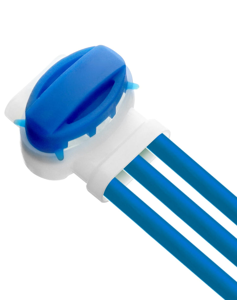 QWORK 200 Pack 3 Wire Connectors Electrical IDC 314-BOX Pigtail Connectors for 22-14 AWG Cables