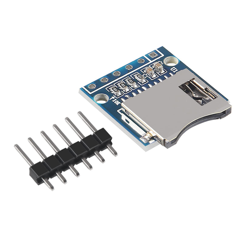 5Pcs Micro SD TF Card Adapter Mini Reader Module with 3.3V 6-Pin SPI Interface for Arduino Raspberry Pi ESP32