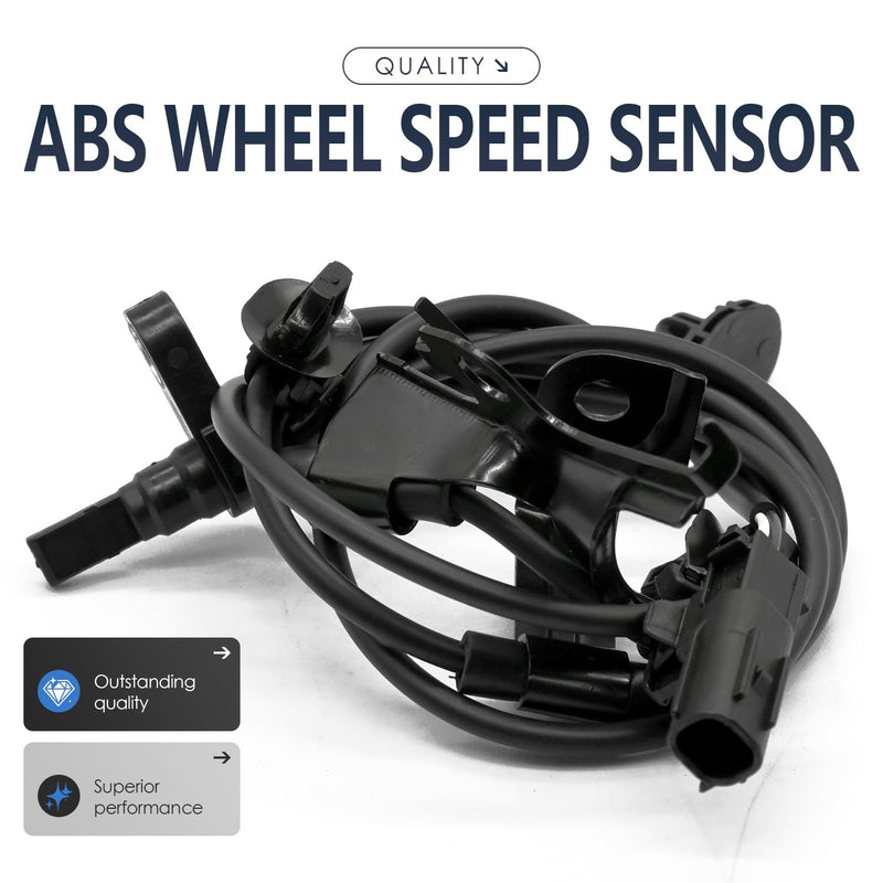 2PCS Front Left and Right Abs Wheel Speed Sensor Compatible with Toyota Yaris 8954252090 8954352090 ALS2601 ALS2602 Hatchback 11 12 13 14 15 16 17 18 2011 2012 2013 2014 2015 2016 2017 2018