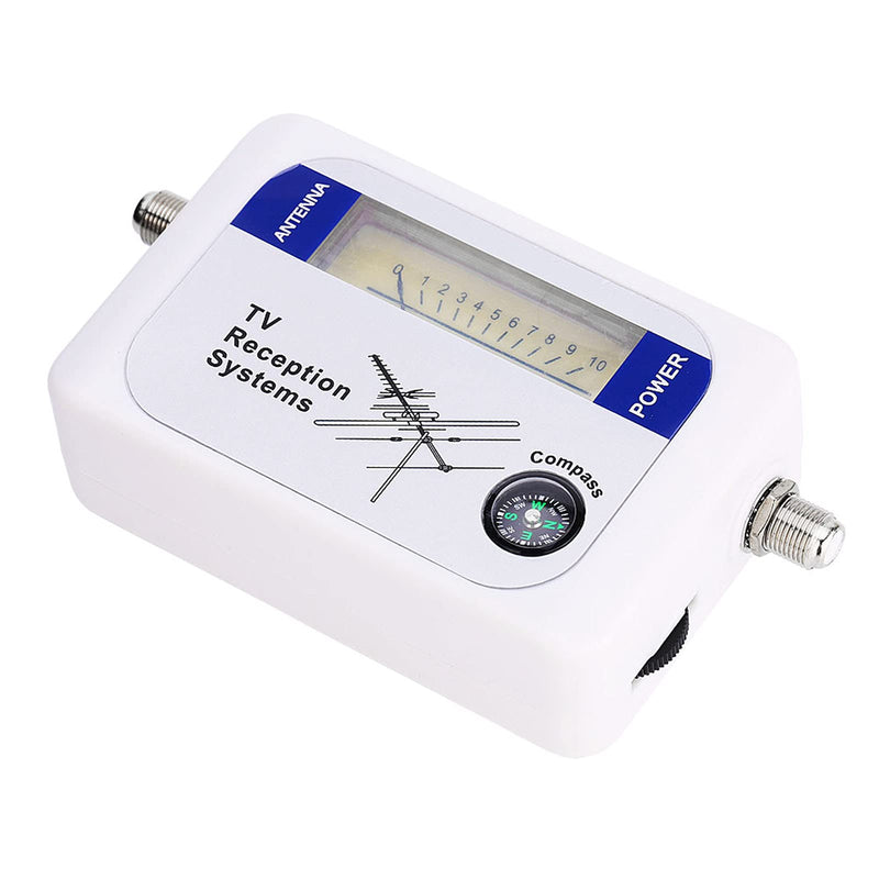 HEITIGN Mini Finder Digital Aerial Terrestrial TV Antenna Strength Meter Detector Receiver Frequency Range 170-860MHz