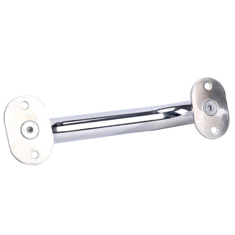Amarine Made Stainless Steel Boat Handrail, Marine Rail, Grab Handle, Overall Length 9",Plate Size 1-5/8"2-1/2" Round Tube 1" Fastener1/4 - W9968S (2-Pack)