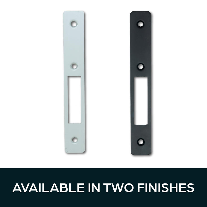 Summit DOORWARE Mortise Hook Bolt Lock | Adams Rite Style Door Lock Replacement Parts for MS1850S-X5X Series Locks | Mortise Lock for Maximum Security | 31/32" Backset - Aluminum Finish 1-1/8"