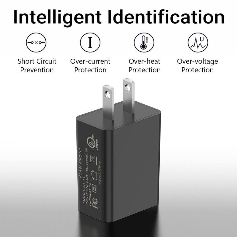 Micro USB Charger for Kodak Pixpro Astro Zoom L-8 AZ401 AZ405 AZ252 AZ901 FZ152-RD FZ53-RD FZ43 FZ45 FZ55 C123 C142 C183 C195, Tascam DR-05X DR-40X 22WL 70D Recorder Charging Cable Cord