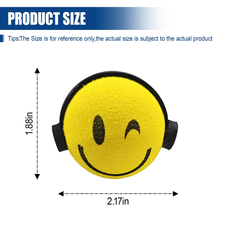 Earphone Boy Car Antenna Topper, Cute EVA Vehicle Antenna Foam Ball Decoration, Easy to Find Car in The Parking Area, Universal Funny Doll Auto Exterior Accessories for Truck SUV (Earphone) Earphone
