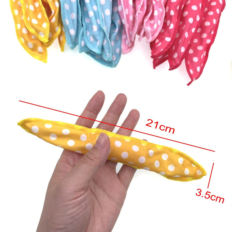 JZK 24x No heat foam hair curlers for long hair and medium hair, soft sponge hair rollers to sleep in for kids and women, sleep curlers, sleep in rollers, hair styling tools for children