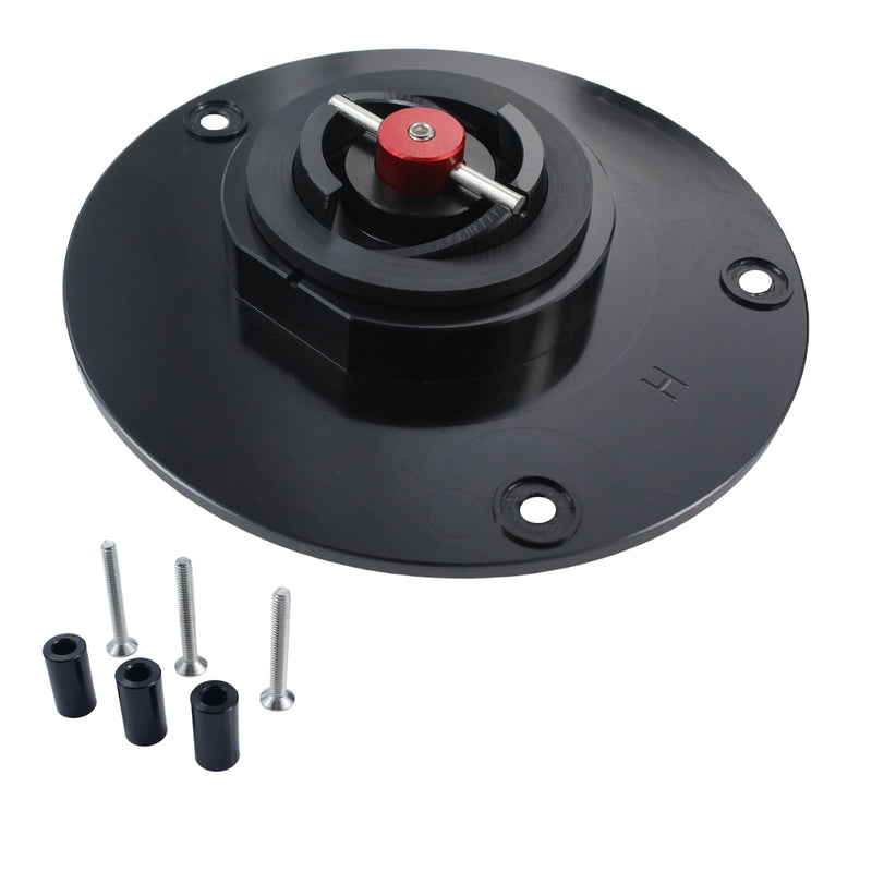 Motorcycle CNC Aluminum Gas Cap Gas Fuel Tank For CB1000 CB1000R CB600F CB1300 CBF1000 CBR1000RR CBR1100XX CBR1100 CBR600RR CBR900RR CBR929RR 954 CBR600 F4 F4I VTR1000F RVF 400 (Red) Red