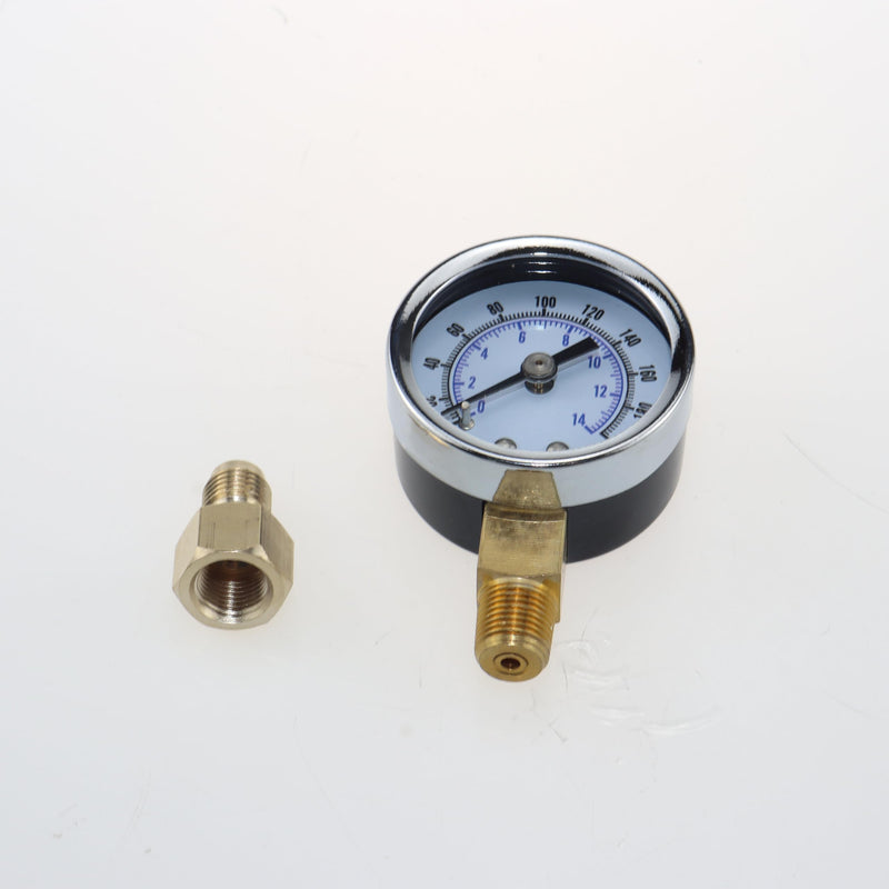 Oil Burner Pump Test Kit ，Heater Pumps Test Gauge ，Pressure Gauge，Oil Burner Pumps Test Gauge 0-200 PSI Fits be Used for Beckett, Suntec, Webster Danfoss Fuel Pumps