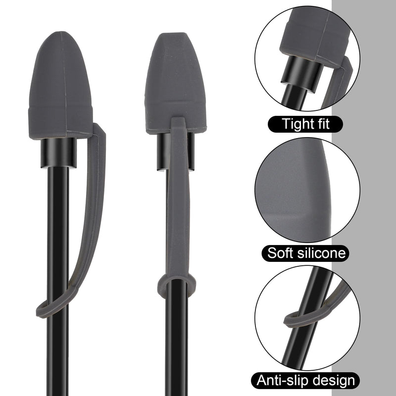 5pcs Dust-Proof Waterproof Cable Silicone Caps for Starlink Mini | Cable and Power Port Protective Covers Seal Plugs Accessories for Starlink Mini Antenna Ends & Router (Gray)