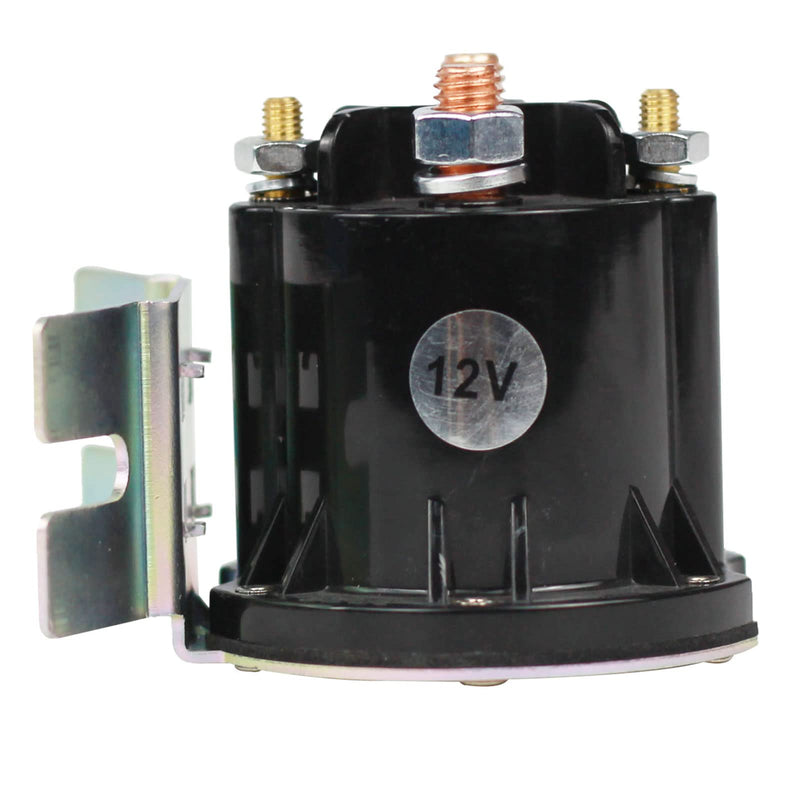 Starter Solenoid Switch Relay 4 Terminal Current 150A Max 800A Replacement for Trom-Betta 684-1251-212 684-1261-212 PowerSeal DC Contactor w/L-Bracket