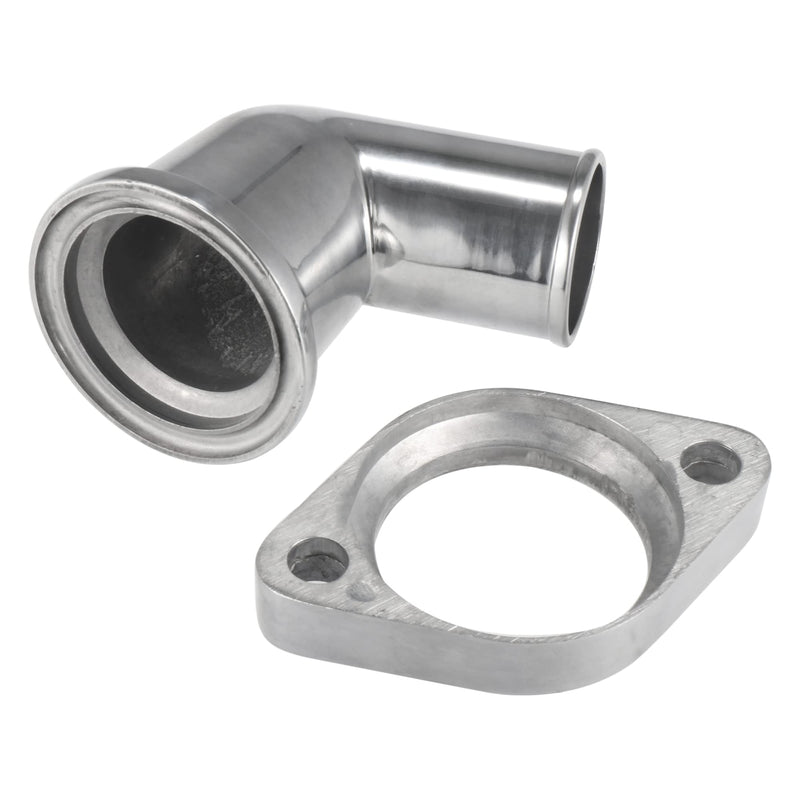 X AUTOHAUX 105° Swivel Water Neck Thermostat Housing Gasket Seal Kit for Chevrolet SBC BBC Small Block Big Block for Chevy 283 302 305 327 350 383 396 427 454