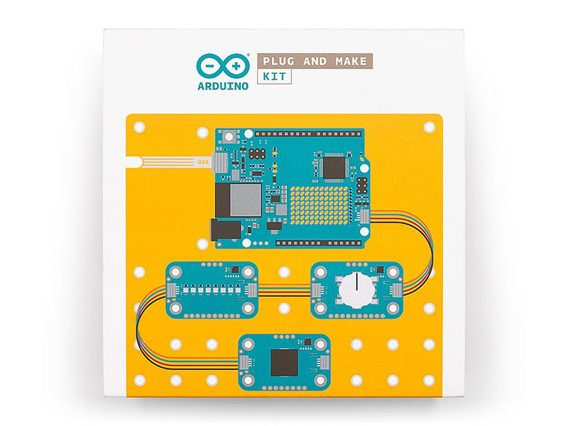 Official Arduino Plug and Make Kit [AKX00069] – Ultimate Starter Kit for Beginners | Build Connected Projects Easily | Fun & Educational Technology Kit for Learning Electronics & Coding