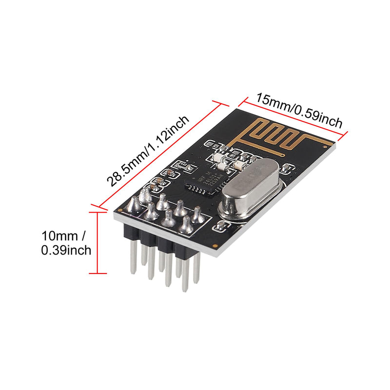 UMLIFE 6pcs NRF24L01+ Wireless Transceiver Module2.4G Wireless Transceiver Module