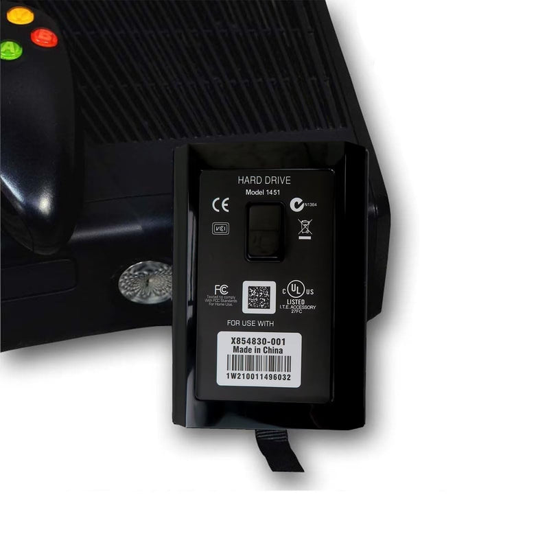 500GB Replacement Internal HDD Hard Drive Disk Compatible with Xbox 360 Slim Xbox E Games 500GB