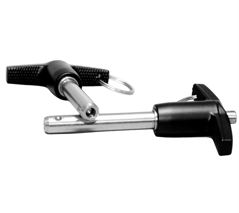 1Pc Stainless Steel T - Handle Lock Pins, 0.63""Pin Dia. 3.15""Usage Length Push-Button Quick Release Pin Safety Pin Handle Stop Pin with Lanyard Cable (Pin Dia(MM):16, Usage Length(MM):80) Pin Dia(MM):16