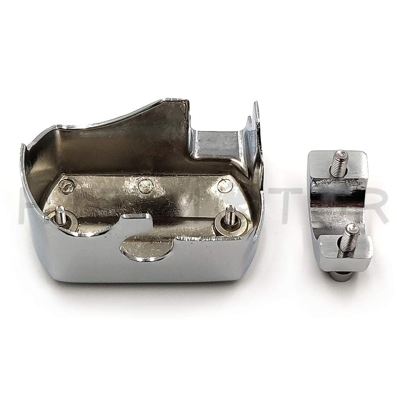 HTT Motorcycle Chrome Front Brake Fluid Master Cylinder Cover For 1998-2013 V-Star 650/2009-2013 V-Star 950/1999-2013 V-Star 1100/2007-2013 V-Star 1300