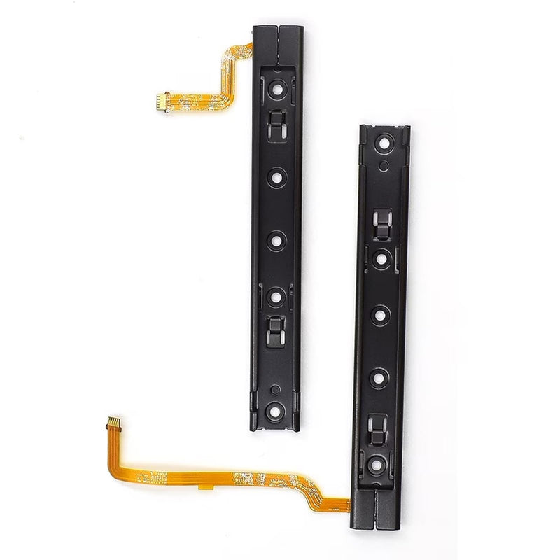 Left and Right Slide Rail Replacement for Nintendo Switch Console | 17 Console Screws + Repair Tools, Compatible with Switch HAC-001 (Not for OLED/Lite/Switch 2)