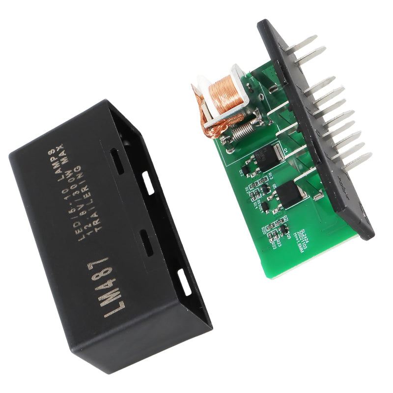 Hazard Warning and Turn Signal Flasher Relay Turn Signal Relay Flasher Module Compatible with GMC Chevrolet Cadillac Hummer Replace#: 15764135 15231201 LM487