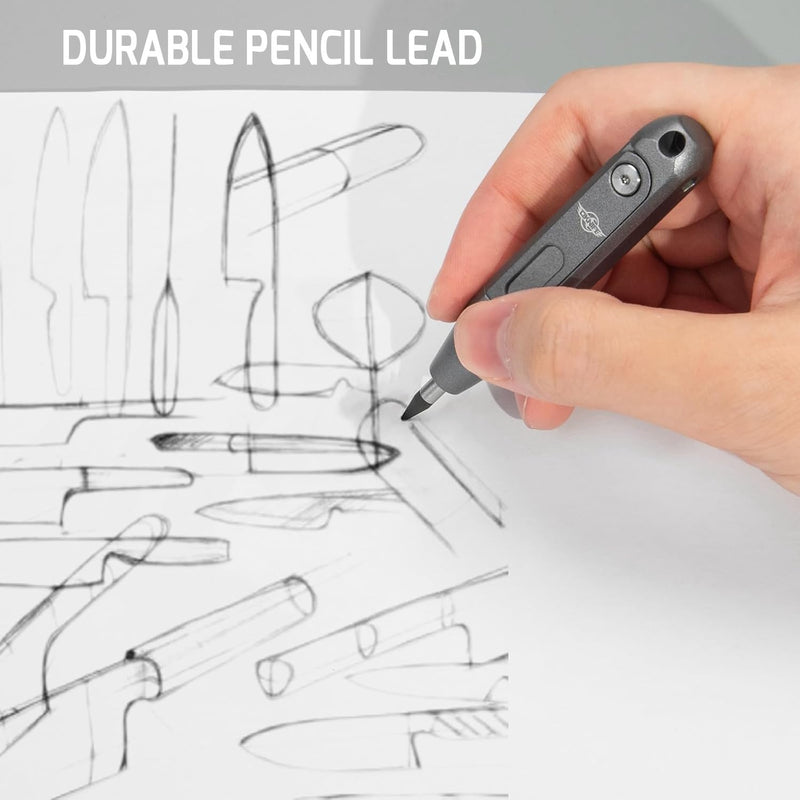OKNIFE Otacle D1 Mini Precision Screwdriver Set, 9 in 1 EDC Multi Bit Pocket Screwdriver, Industrial S2 Steel Magnetic Bits for Work or Daily Use Aluminum-grey