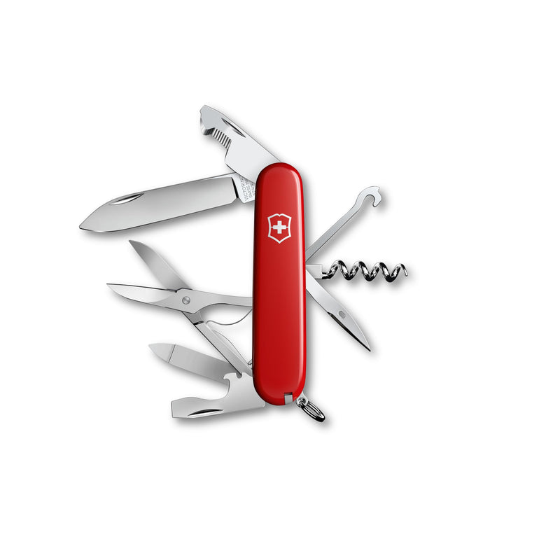 Victorinox Companion Swiss Army Knife, 16-Function Pocket Knife, Red | swiss army knife | medium swiss army knife | small pocket knife for men | everyday carry