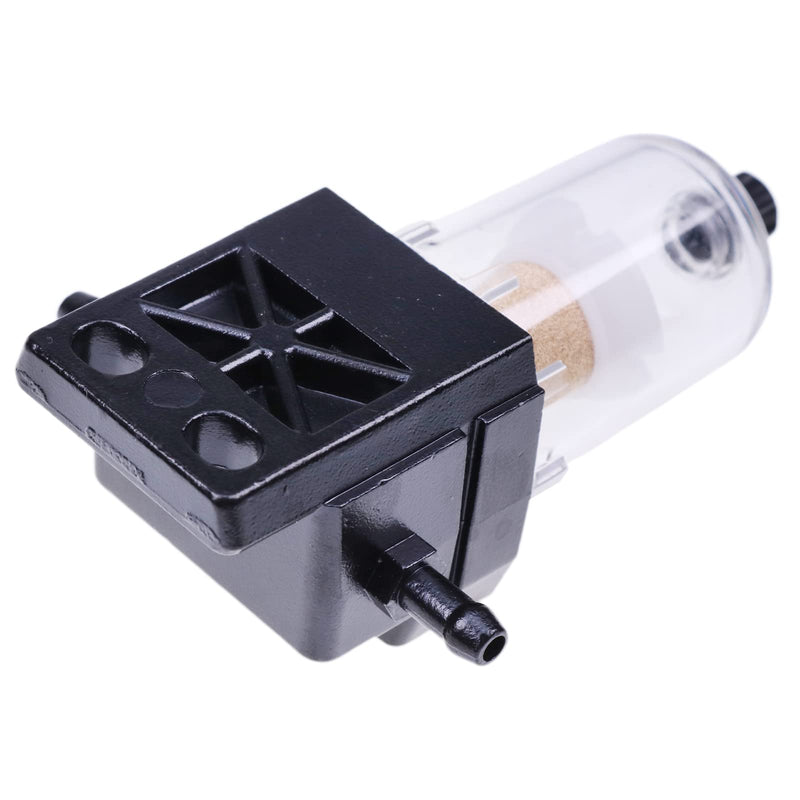 ZTUOAUMA Fuel Water Separator Assy Bronze Fuel Filter Element Kit 6mm Outlet and Inlet with Hoses and Clamps Compatible with Webasto Eberspacher Diesel Parking Heaters