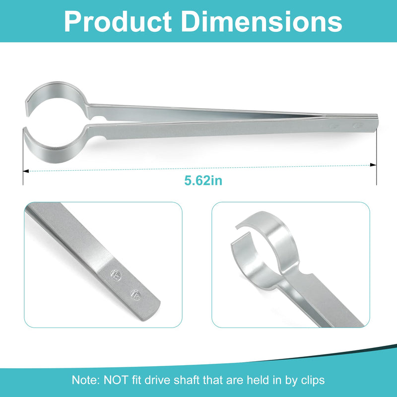 Drive Shaft Umbrella Seal Installer Compression Installation Tool 13371 for Stanadyne Roosa Master Diesel Fuel Injection Pump Compatible with John Deere JD256