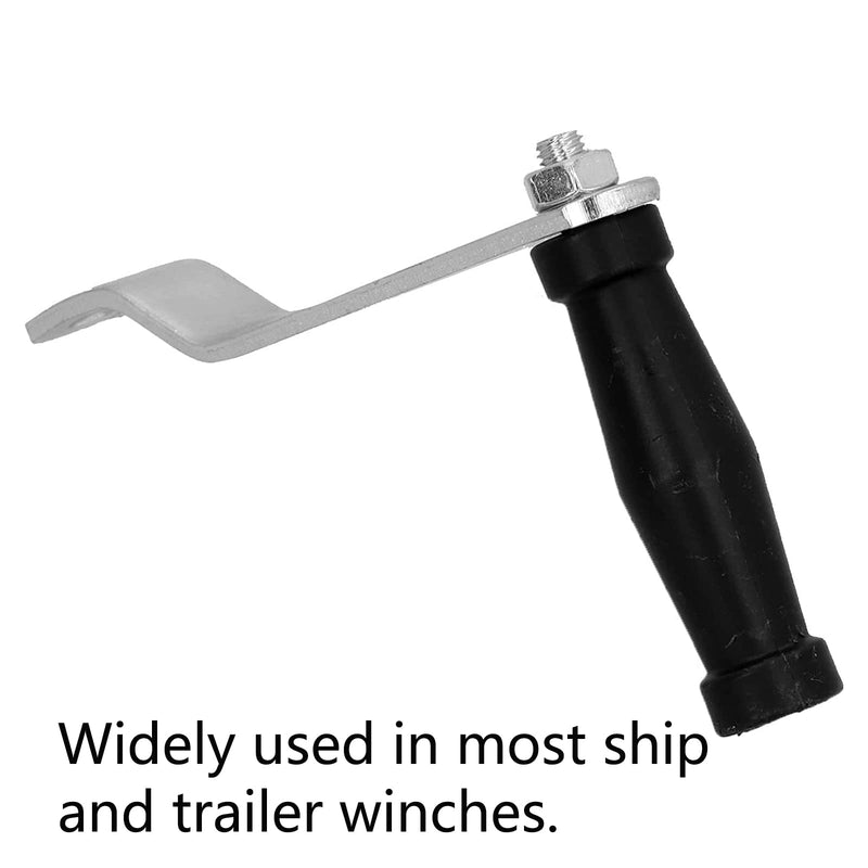 Watris Veiyi Replacement Winch Handle, Crank Handle, Trailer Handle Replacement, Boat Winch Handle Comfort Grip Replacement Accessory for Trailer Marine Sailboat