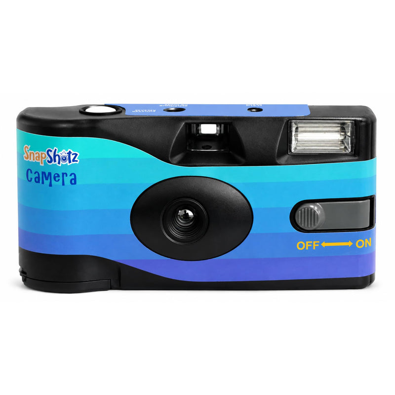 Flash 400 One-Time-Use Disposable Camera (27 Exposures) – 2 Pack with Built-in Flash – ISO 400 Film for Day or Night Shooting