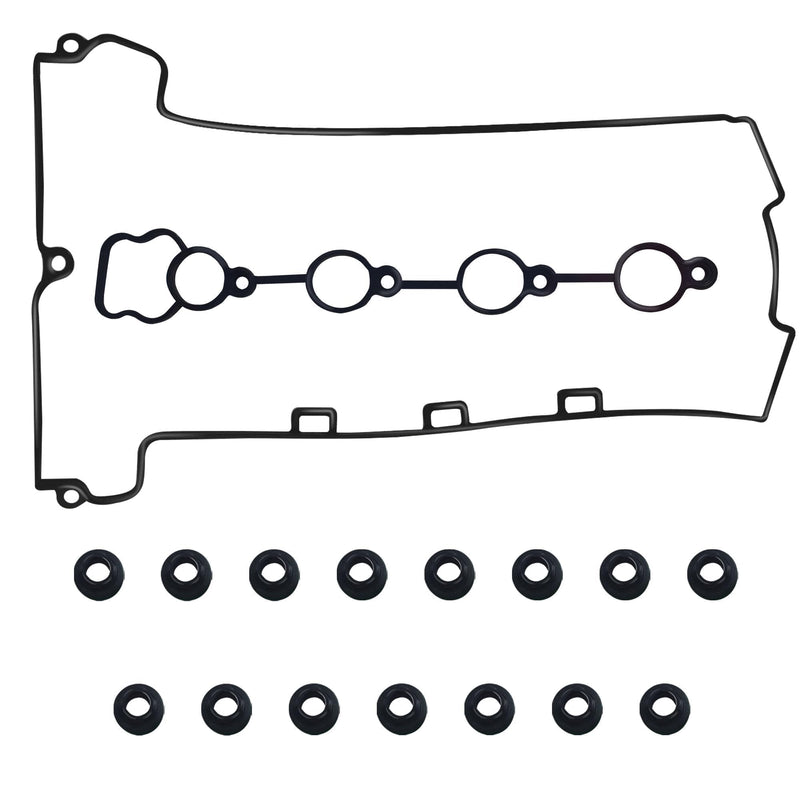 Engine Valve Cylinder Head Cover Gasket Compatible with Chevy Malibu 2006-2012 for Chevy HHR 2006-2011 for Chevy Cobalt 2007-2010 for Pontiac G5 G6 2.2L 2.4L Replace 12598014 VS50769R