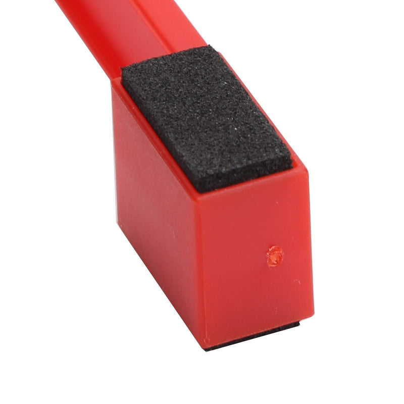 ASHATA Portable Laptop Cooling Pad, with Antiskid Mount, Light Emitting Fan, USB Foldable Heat Dssipation Stand for Notebook Computer (Red)
