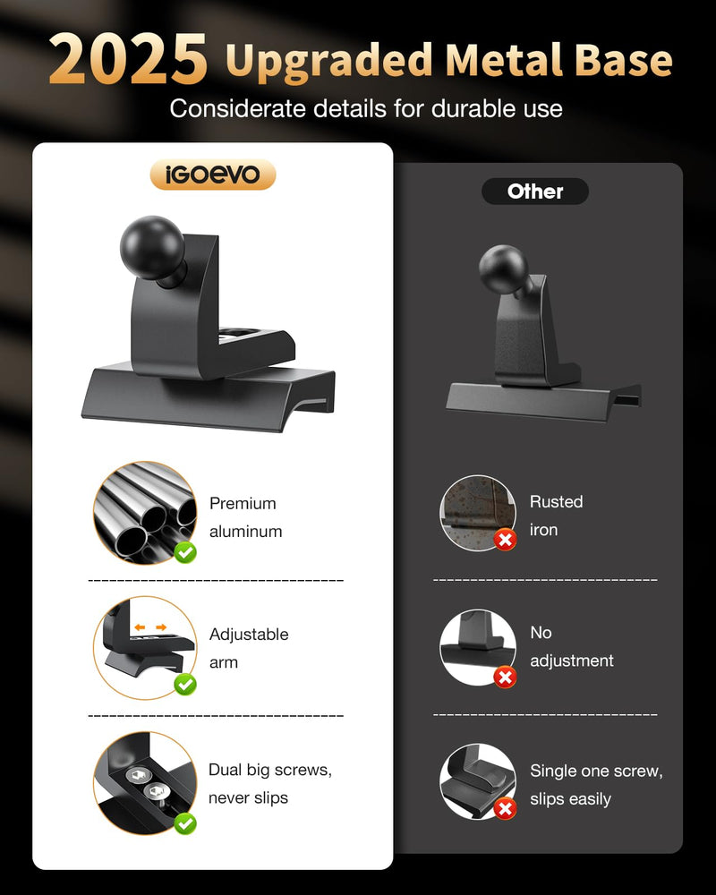 360° Rotating Magnetic Phone Mount for Toyota Tacoma 2016-2023 Dashboard - Secure Hold | Dashboard Phone Holder, Tacoma Phone Mount, Magnetic Car Mount, Toyota Tacoma Accessories Magnetic – Quick & Effortless Use