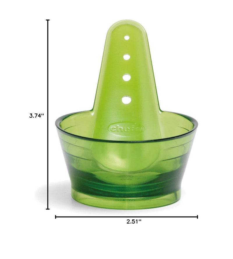Chef'n Zipstrip Herb Stripper, Arugula/Avocado - 102-566-201 Chef'n Zipstrip Herb Stripper