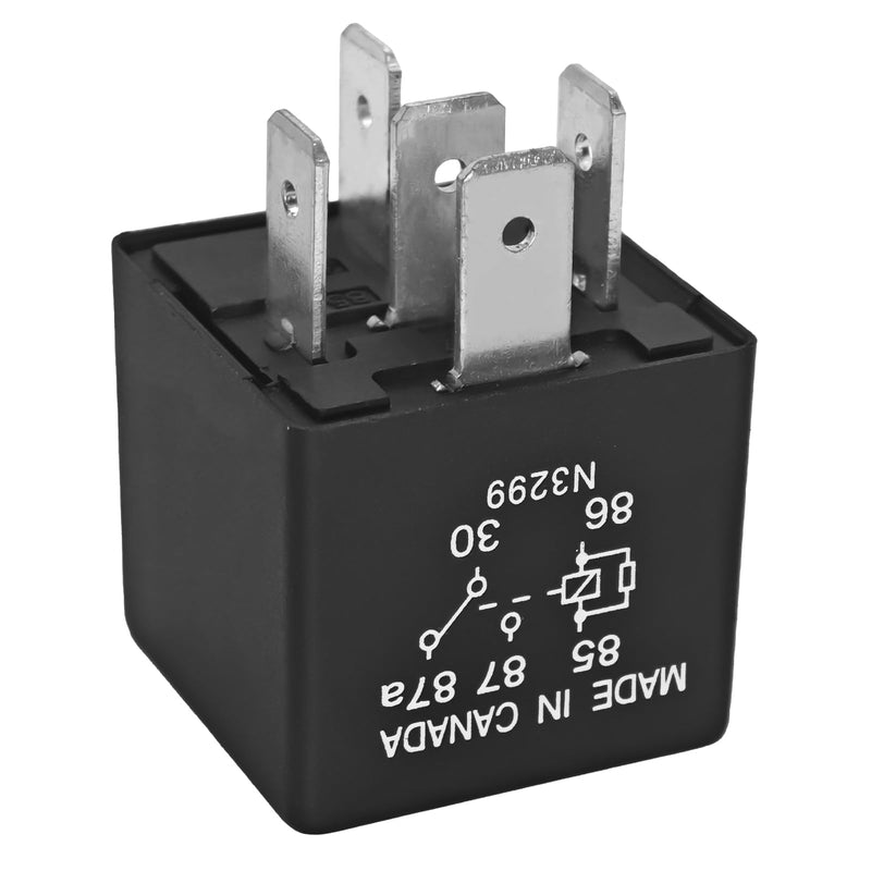 P6SDT FOAB-14B192-AA Automotive Relay (Pack of 2) – 40A 12VDC 5-Pin OEM Replacement F0AB-14B192-AA RY116 for Ford Electrical Systems