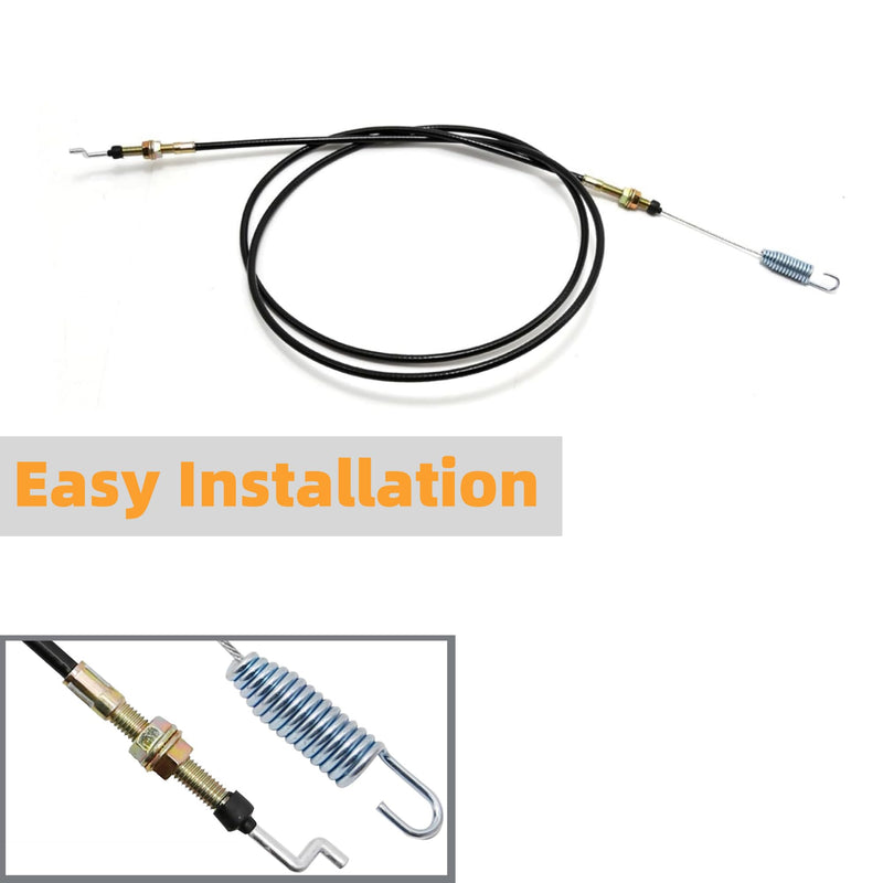 2 Pcs Shifter Cables 2-11082 Replacement for Chuck Wagon Trailmaster Trail Wagon TW400 TW11 TW11R TW413 BD300 CW-11 CW-413 CW-265 Land Master LM650 LM400 Shift Cable UTV Go-Karts Parts