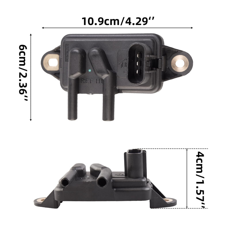 EGR Valve Pressure Feedback Sensor Replacement for Ford F-150 F-250 F-350 Ranger,Mercury,Lincoln Town Car，DPFE15, F77Z9J460AB, VP8T,F77Z9J460AB