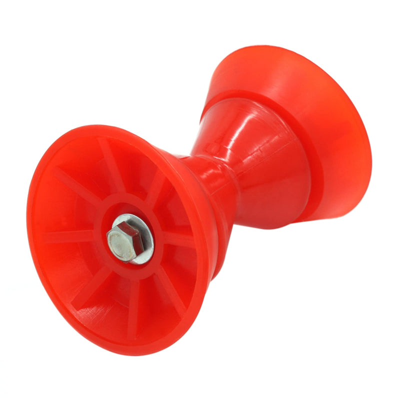 3" Boat Trailer Roller Assembly 1/2" Shaft Non Marking Polyurethane